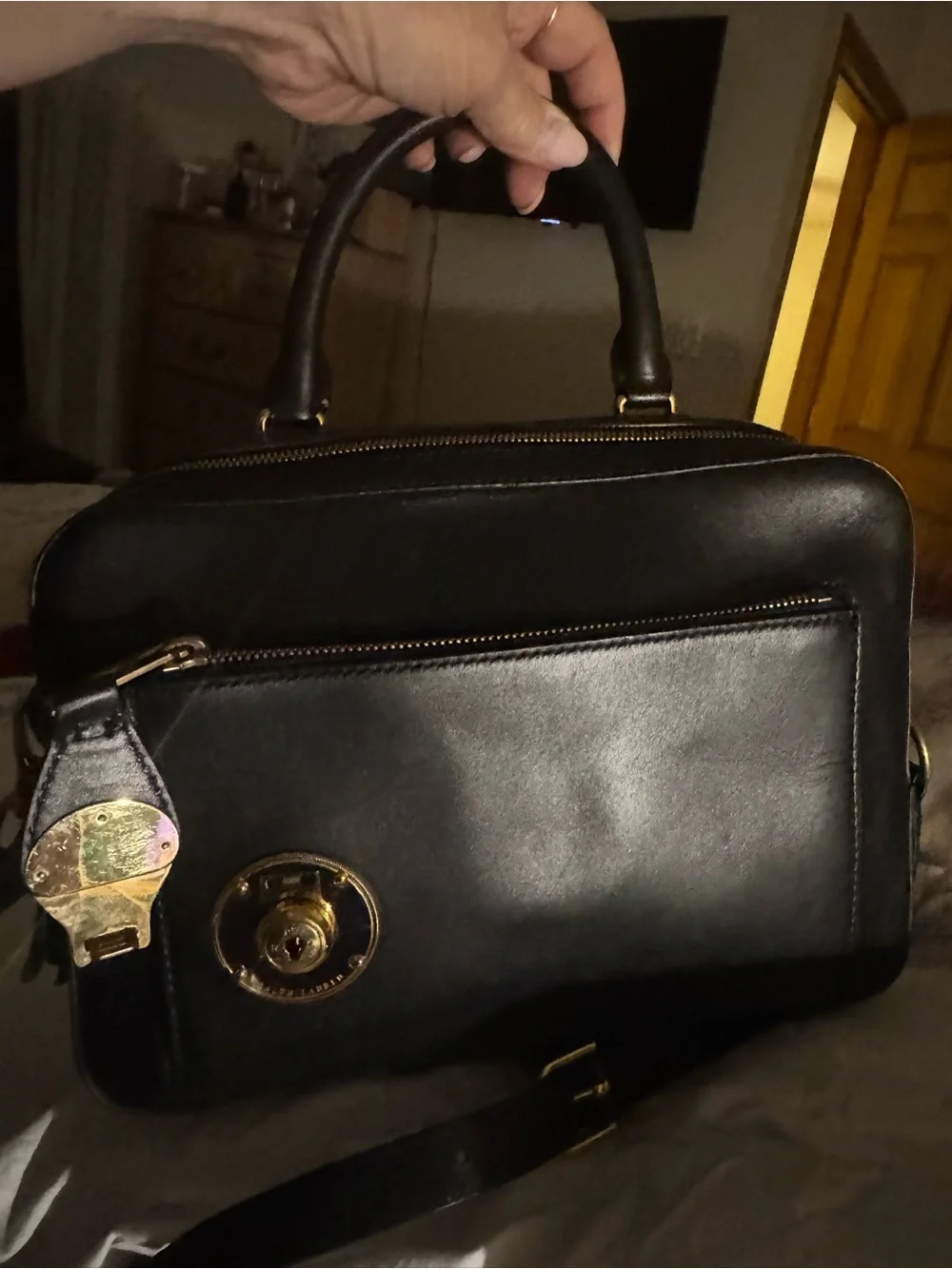 Polo by Ralph Lauren collection Ricky Black camera bag